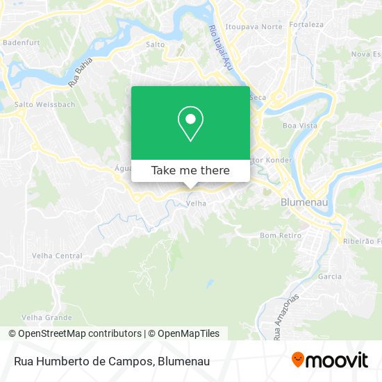 Rua Humberto de Campos map