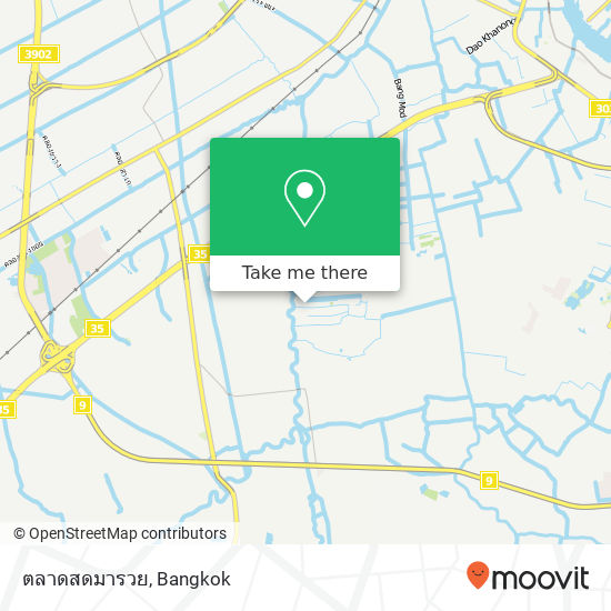 ตลาดสดมารวย map