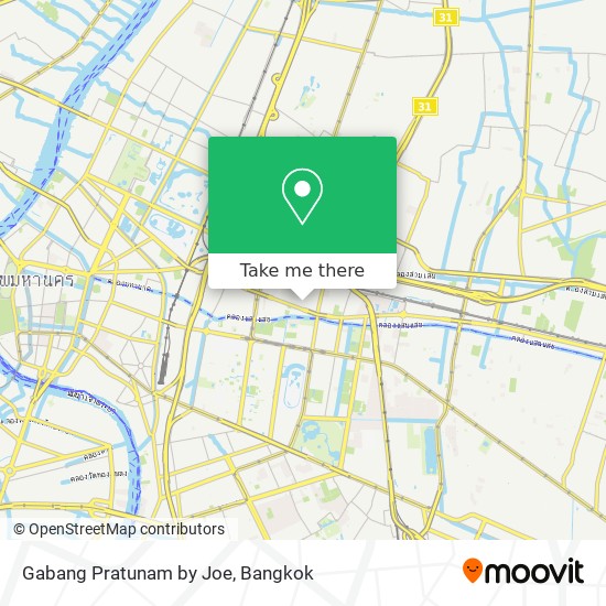 Gabang Pratunam by Joe map