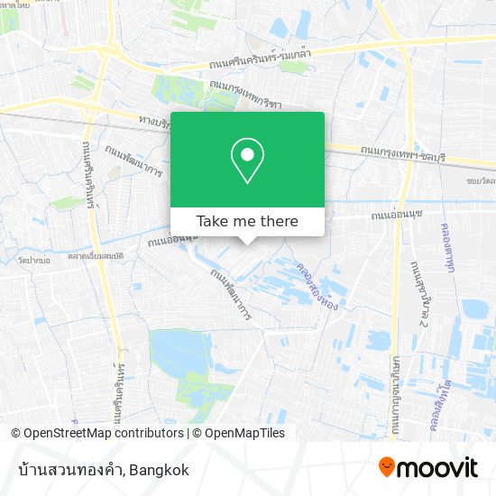 บ้านสวนทองคำ map