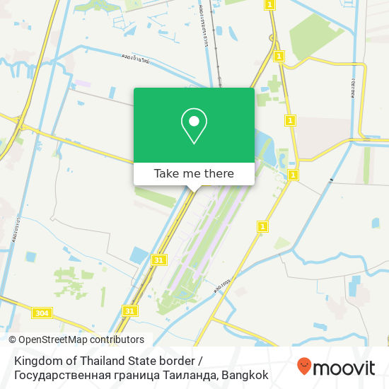 Kingdom of Thailand State border / Государственная граница Таиланда map