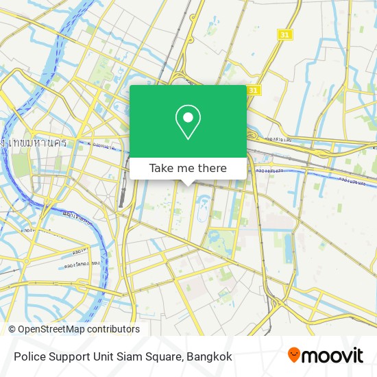 Police Support Unit Siam Square map