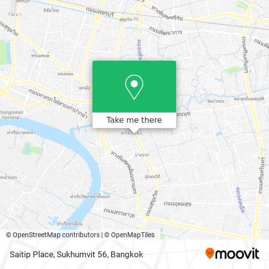 Saitip Place, Sukhumvit 56 map