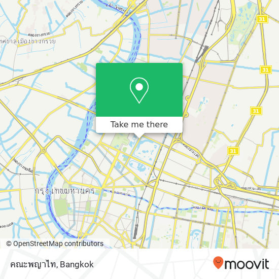 คณะพญาไท map