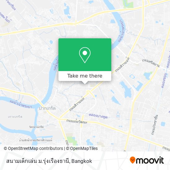 สนามเด็กเล่น ม.รุ่งเรืองธานี map