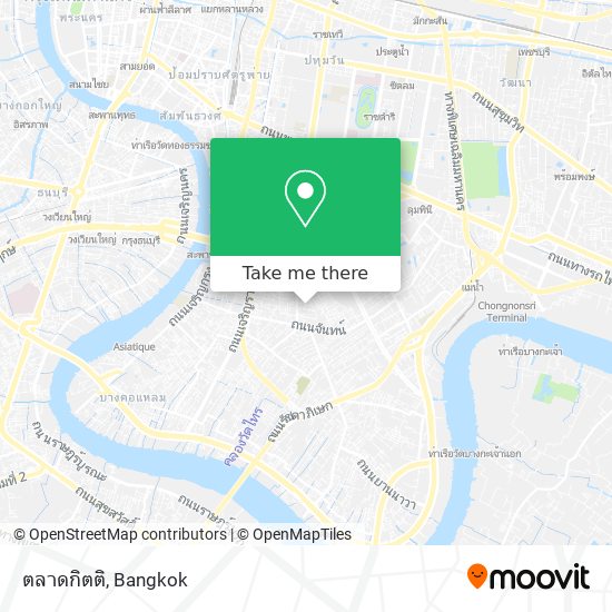 ตลาดกิตติ map