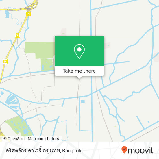 คริสตจักร คาโวรี้ กรุงเทพ map