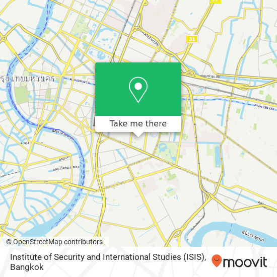 Institute of Security and International Studies (ISIS) map