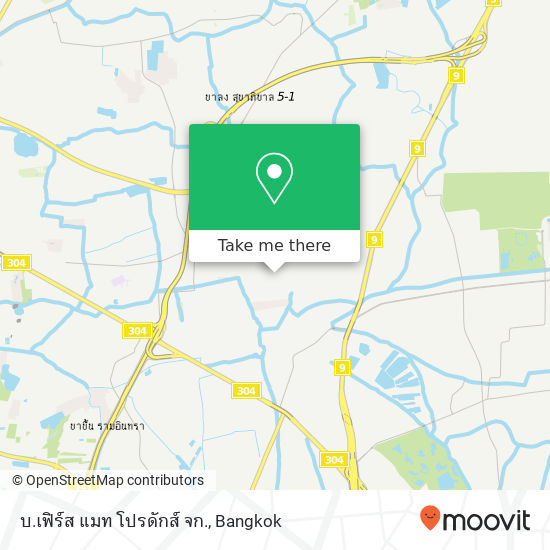 บ.เฟิร์ส แมท โปรดักส์ จก. map