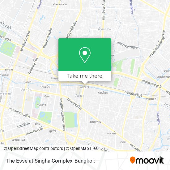 The Esse at Singha Complex map