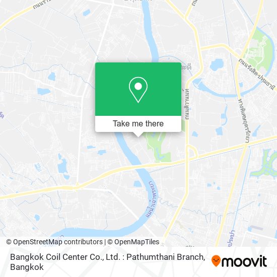 Bangkok Coil Center Co., Ltd. : Pathumthani Branch map