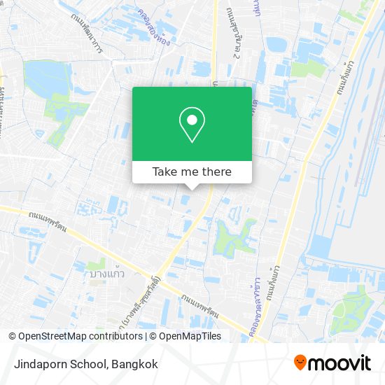 Jindaporn School map