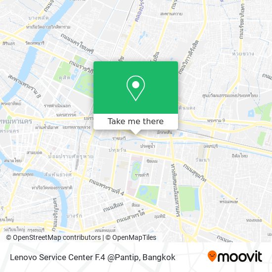 Lenovo Service Center F.4 @Pantip map