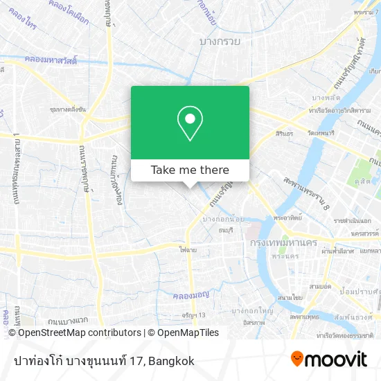 ปาท่องโก๋ บางขุนนนท์ 17 map