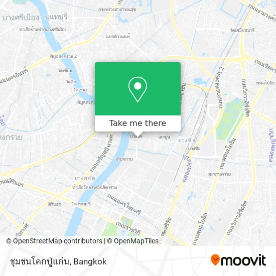 ชุมชนโคกปู่แก่น map