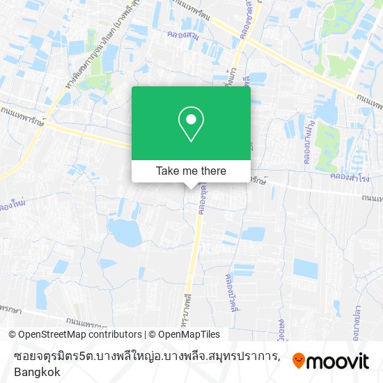 ซอยจตุรมิตร5ต.บางพลีใหญ่อ.บางพลีจ.สมุทรปราการ map