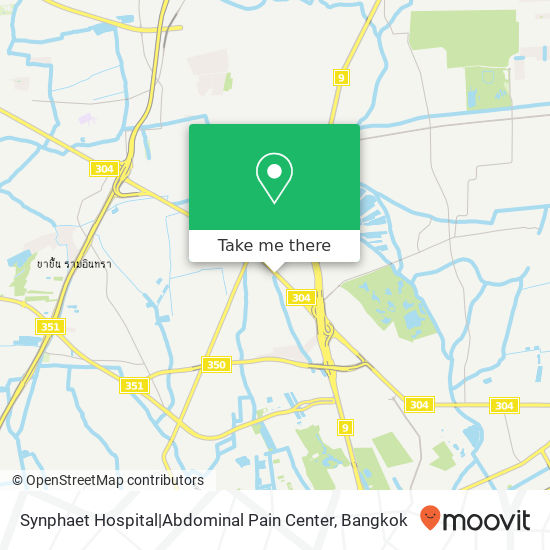 Synphaet Hospital|Abdominal Pain Center map