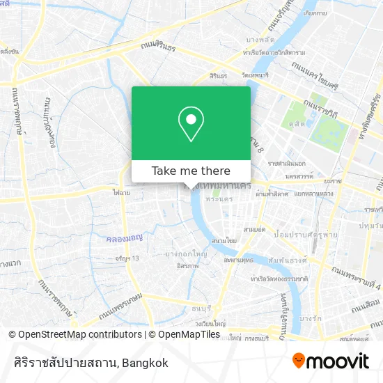 ศิริราชสัปปายสถาน map