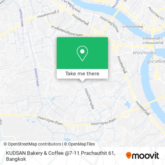KUDSAN Bakery & Coffee @7-11 Prachauthit 61 map