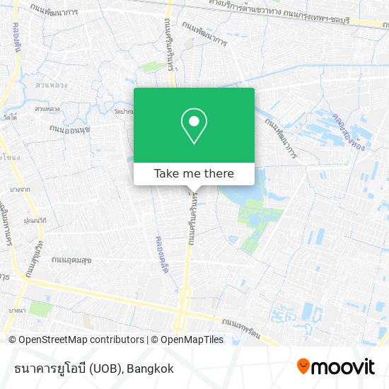 ธนาคารยูโอบี (UOB) map