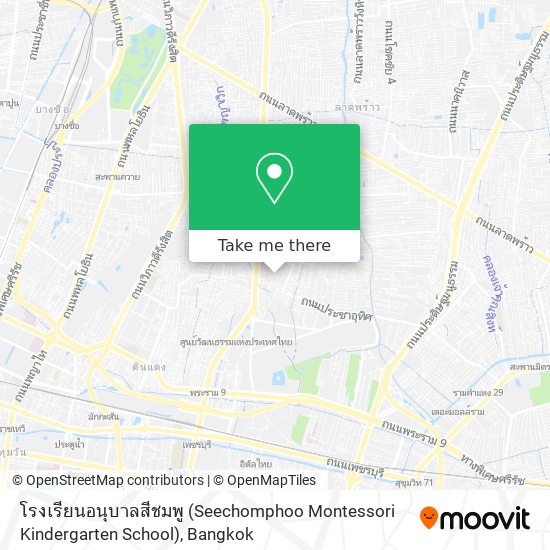 โรงเรียนอนุบาลสีชมพู (Seechomphoo Montessori Kindergarten School) map