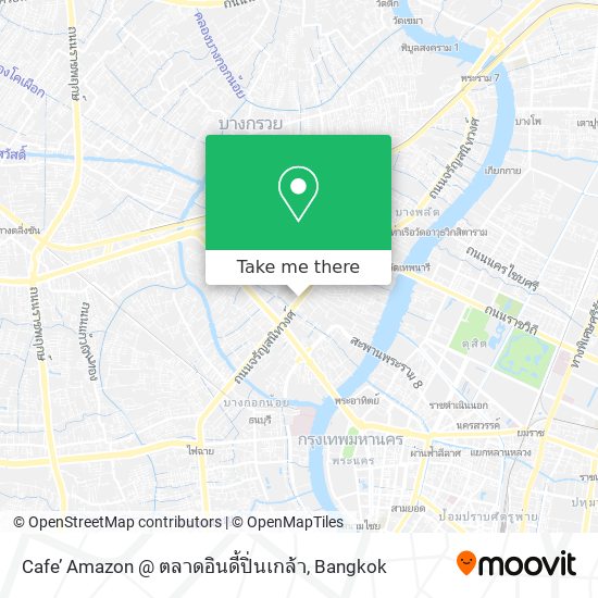Cafe’ Amazon @ ตลาดอินดี้ปิ่นเกล้า map
