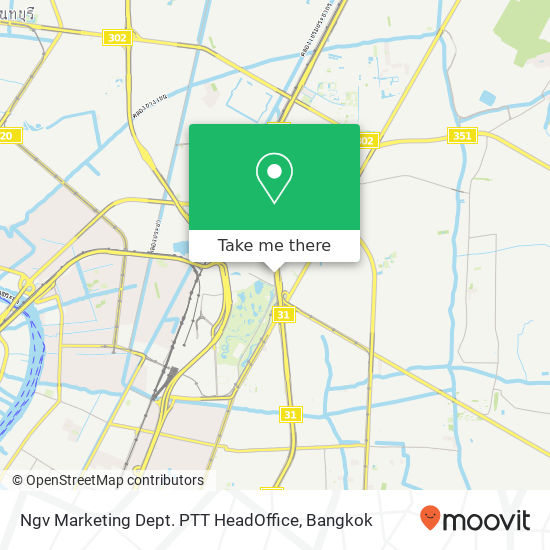 Ngv Marketing Dept. PTT HeadOffice map