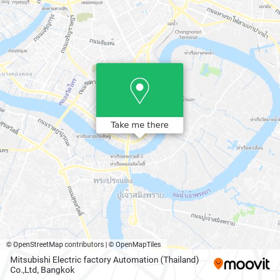 Mitsubishi Electric factory Automation (Thailand) Co.,Ltd map