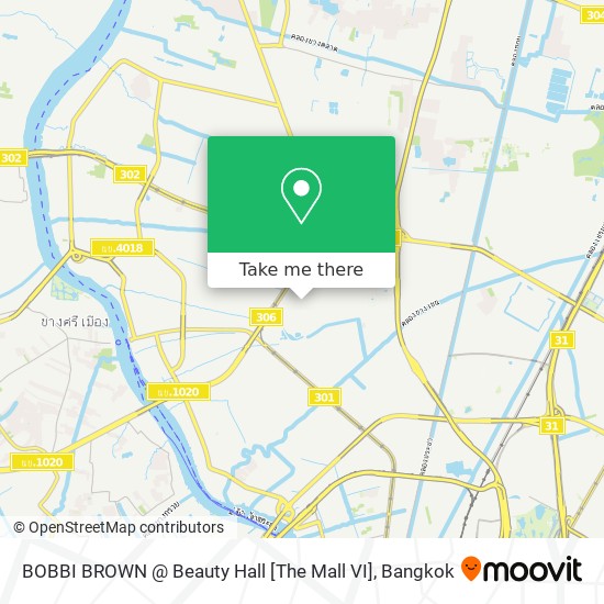 BOBBI BROWN @ Beauty Hall [The Mall VI] map