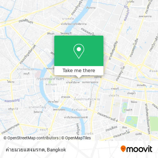 ค่ายมวยแสงมรกต map