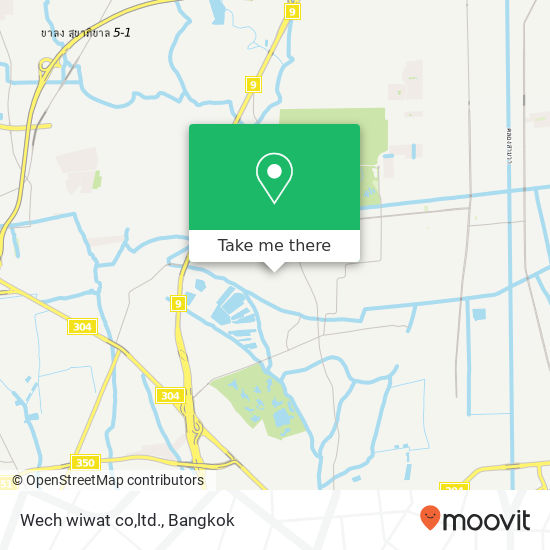 Wech wiwat co,ltd. map