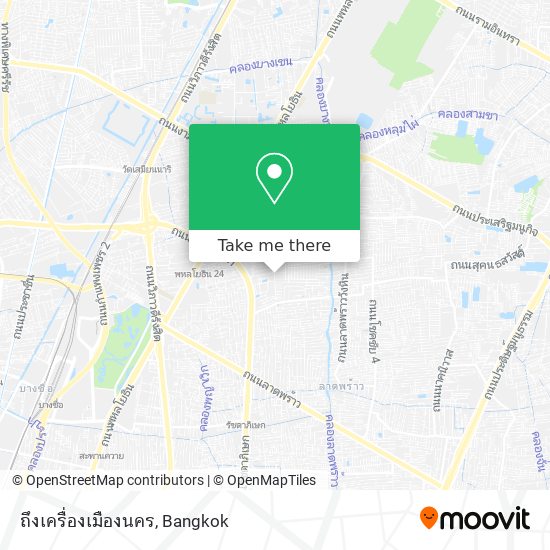 ถึงเครื่องเมืองนคร map