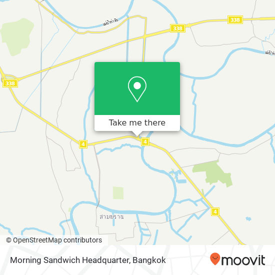 Morning Sandwich Headquarter map