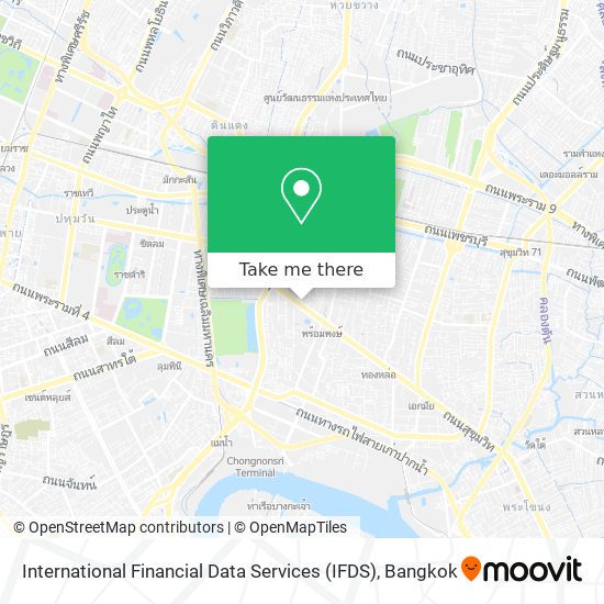 International Financial Data Services (IFDS) map
