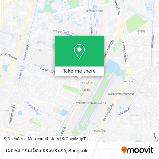 เฝอ’54 ดอนเมือง สรงประภา map