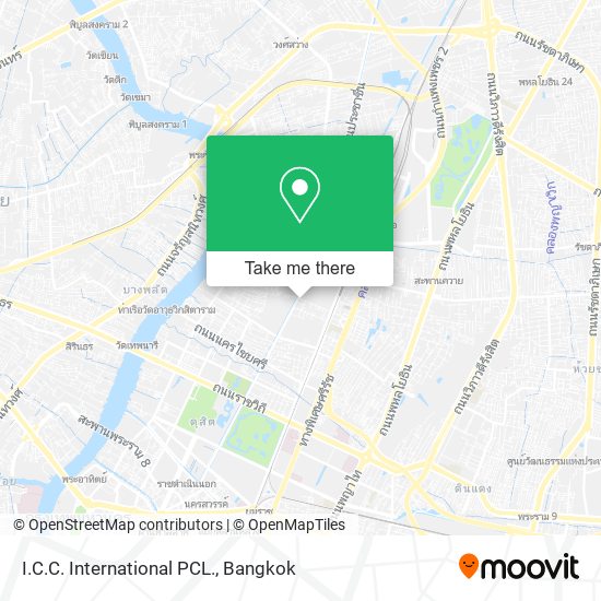 I.C.C. International PCL. map