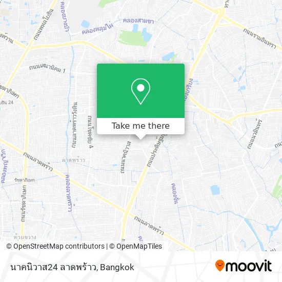 นาคนิวาส24 ลาดพร้าว map