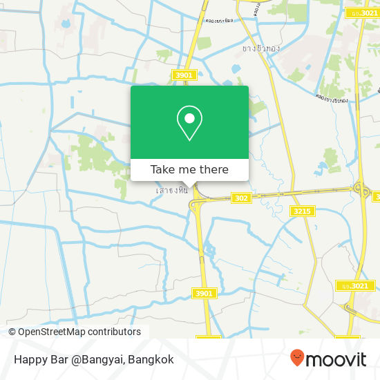 Happy Bar @Bangyai map