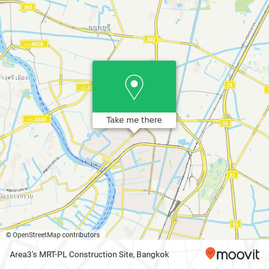 Area3's MRT-PL Construction Site map