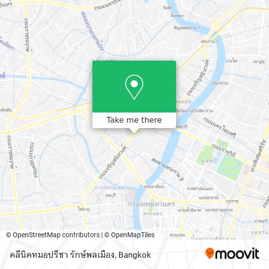 คลีนิคหมอปรีชา รักษ์พลเมือง map