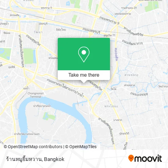 ร้านหมูยิ้มหวาน map
