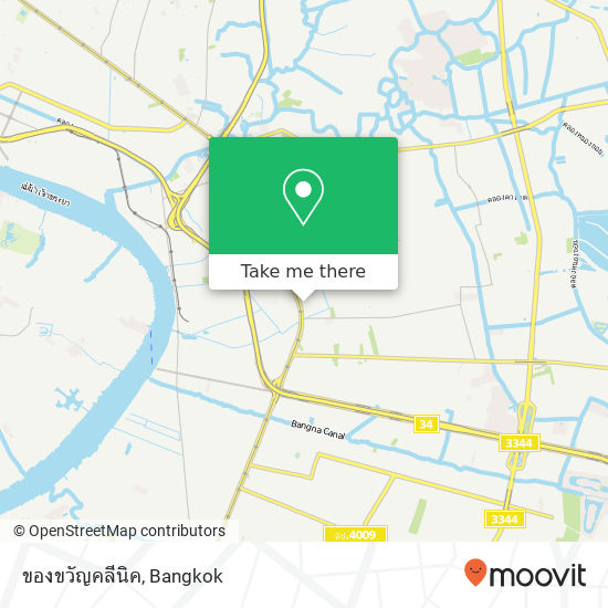 ของขวัญคลีนิค map