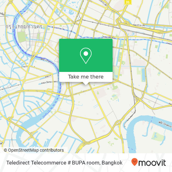 Teledirect Telecommerce # BUPA room map