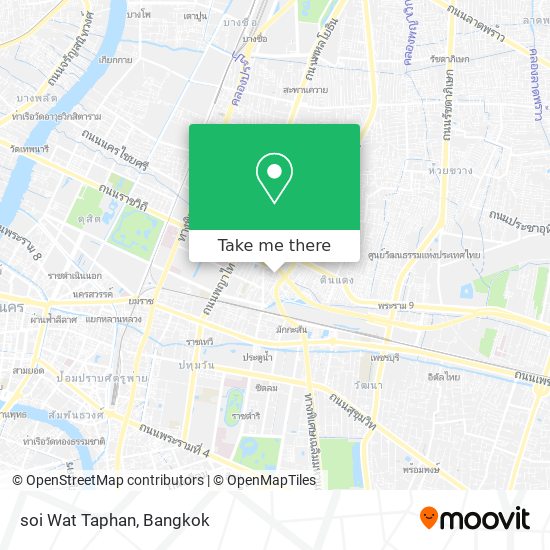 soi Wat Taphan map