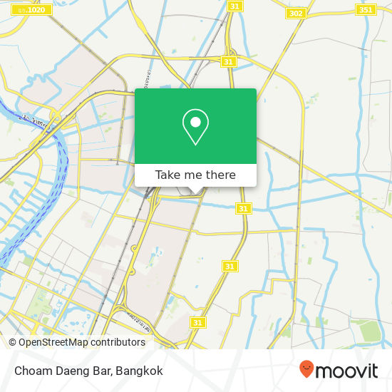 Choam Daeng Bar map