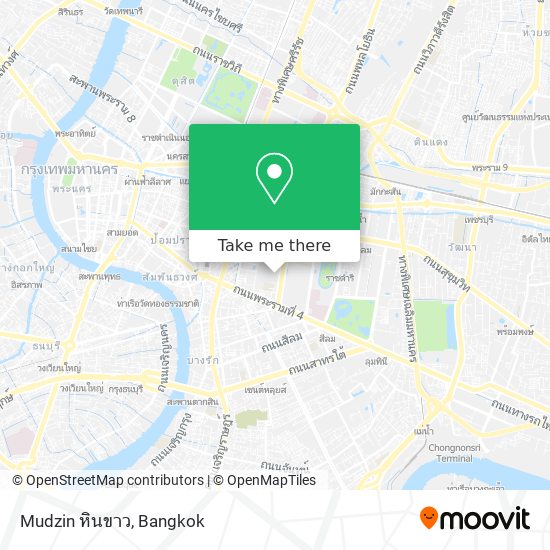 Mudzin หินขาว map