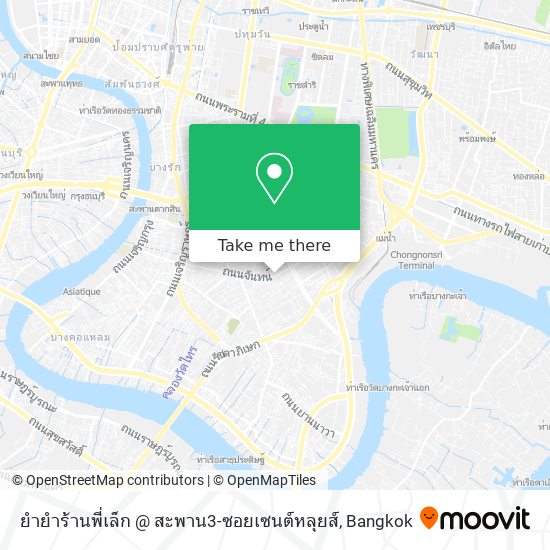 ยำยำร้านพี่เล็ก @ สะพาน3-ซอยเซนต์หลุยส์ map