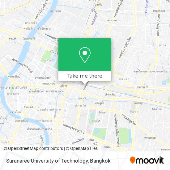Suranaree University of Technology map