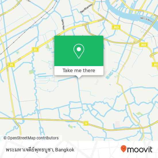 พระมหาเจดีย์พุทธบูชา map