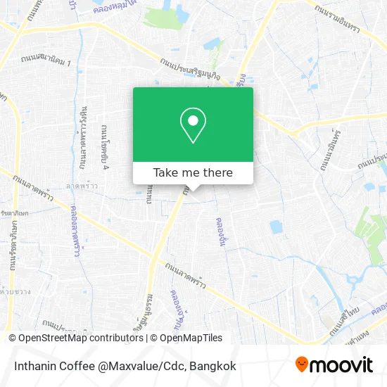 Inthanin Coffee @Maxvalue/Cdc map